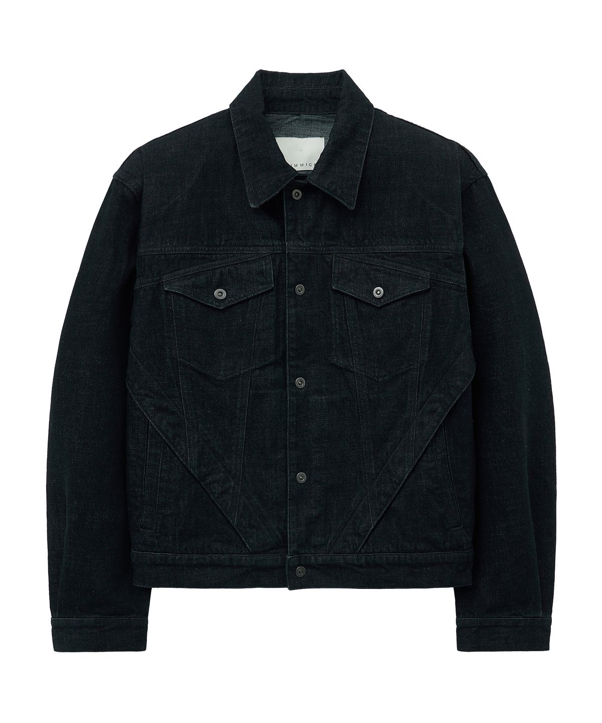 언지미크(UNGIMMICK) STRUCTURED DENIM JACKET (INDIGO)