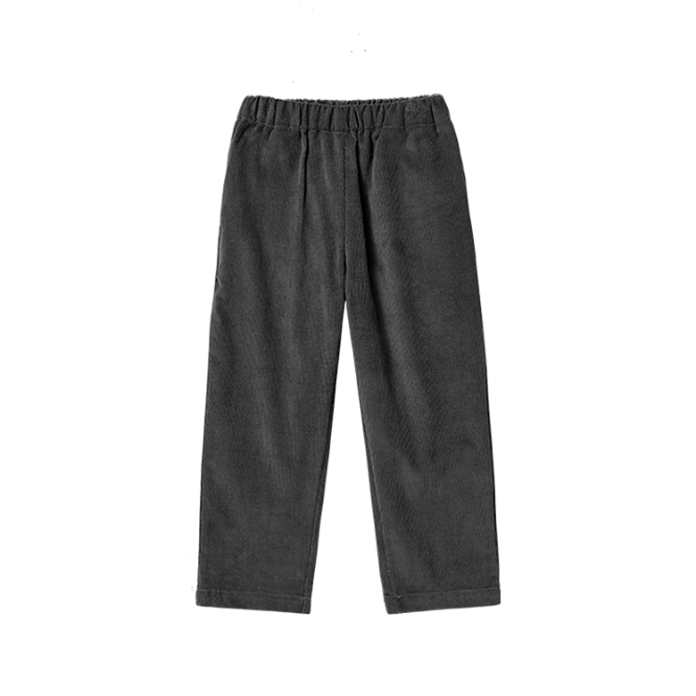 DODO BASIC Corduroy Long  Pants (Charcoal)_코듀로이 기본바지