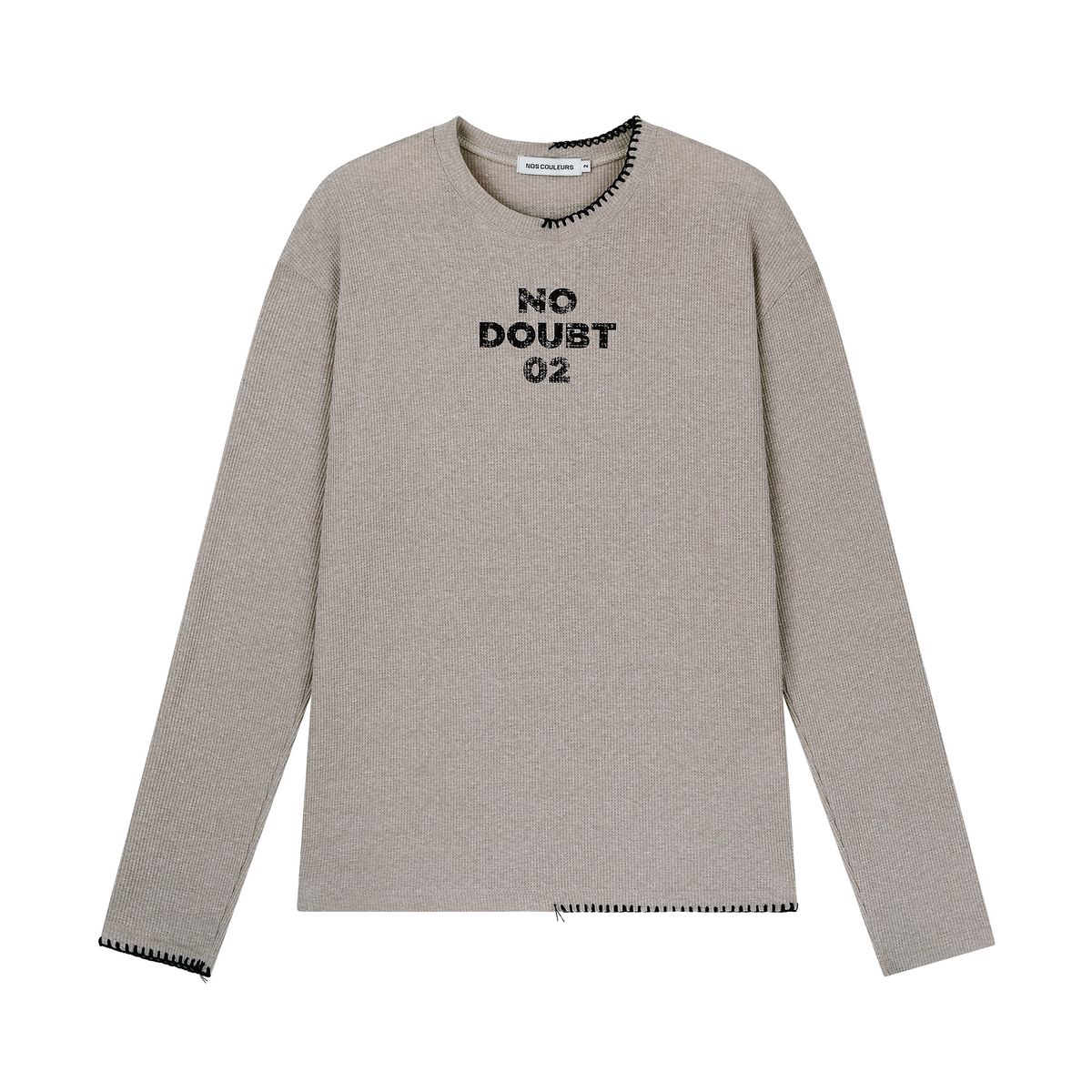 노쿨러스(NOSCOULEURS) UL LS T-SHIRT 01 BEIGE