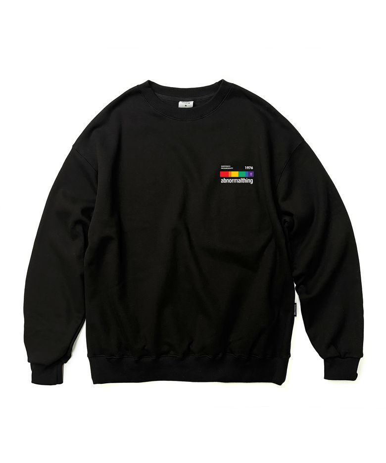 RB 루즈핏 크루넥 블랙 (RB CREWNECK BLACK)