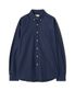 100% 코튼 오버핏 옥스포드셔츠_네이비