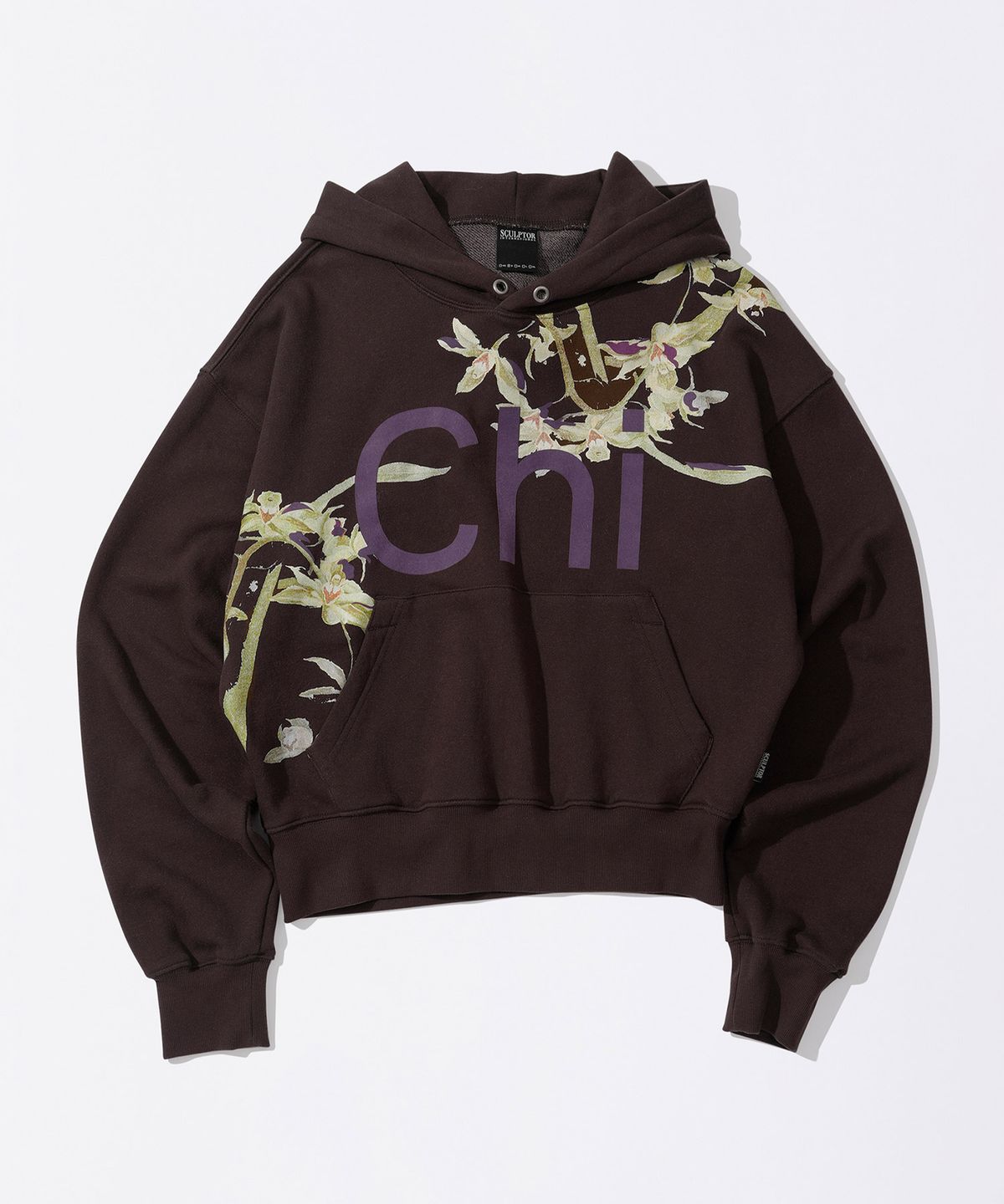 스컬프터(SCULPTOR) Chi Hoodie Deep Brown