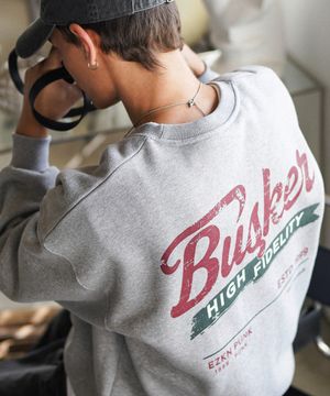 버스커 맨투맨 그레이 KHMT6891