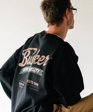 버스커 맨투맨 블랙 KHMT6891