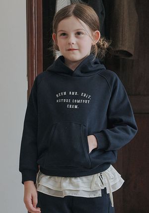 BZ57TS02NV 네이비 후드 맨투맨 티셔츠