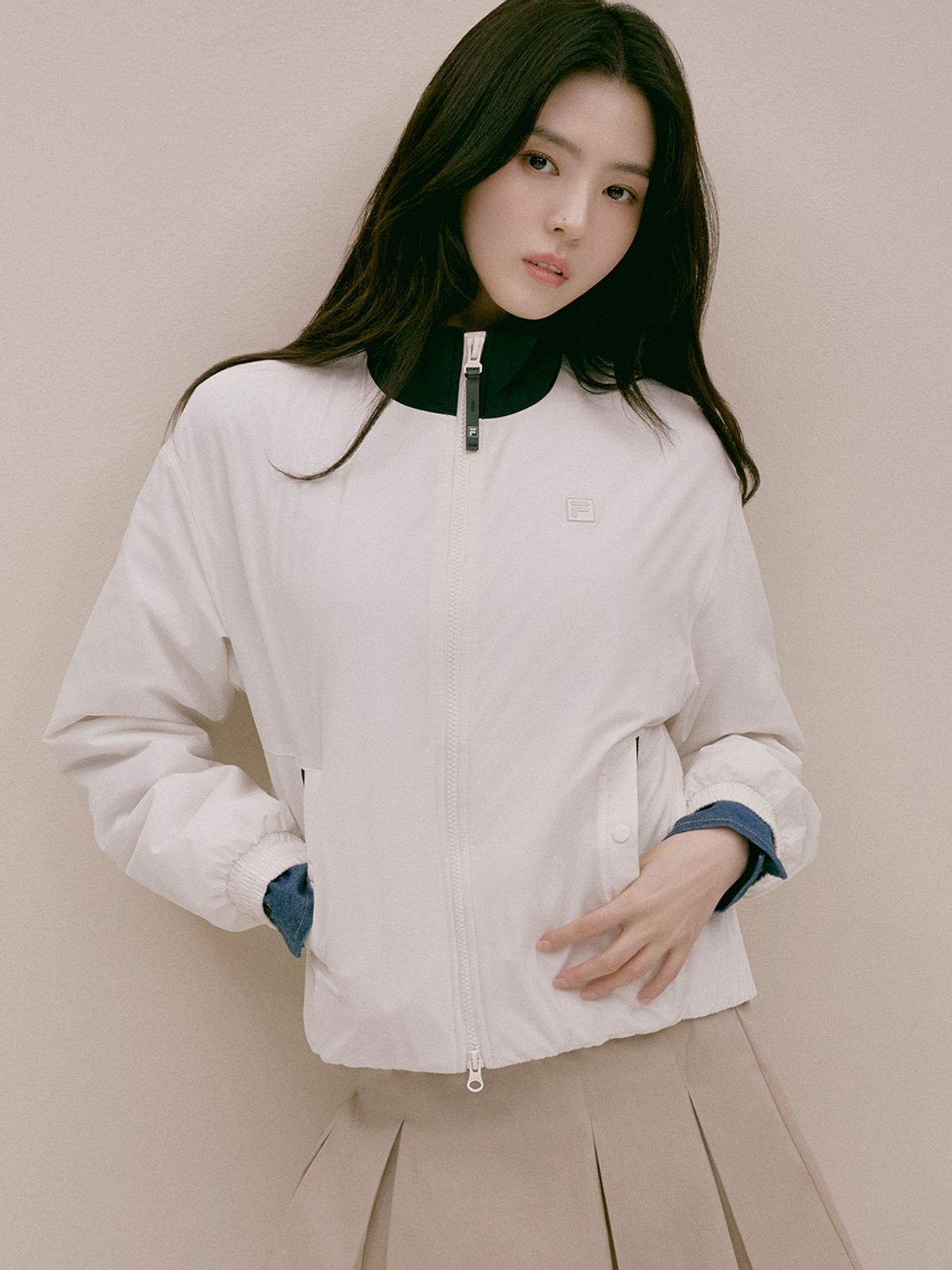 휠라(FILA) 트랙 패딩 자켓(FS254JK01U001175)
