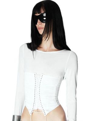 XENA CORSET TOP (WHITE)