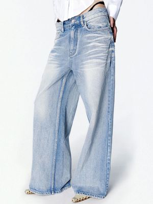 [한예은 PICK] SNYDER WIDE DENIM (BLUE)