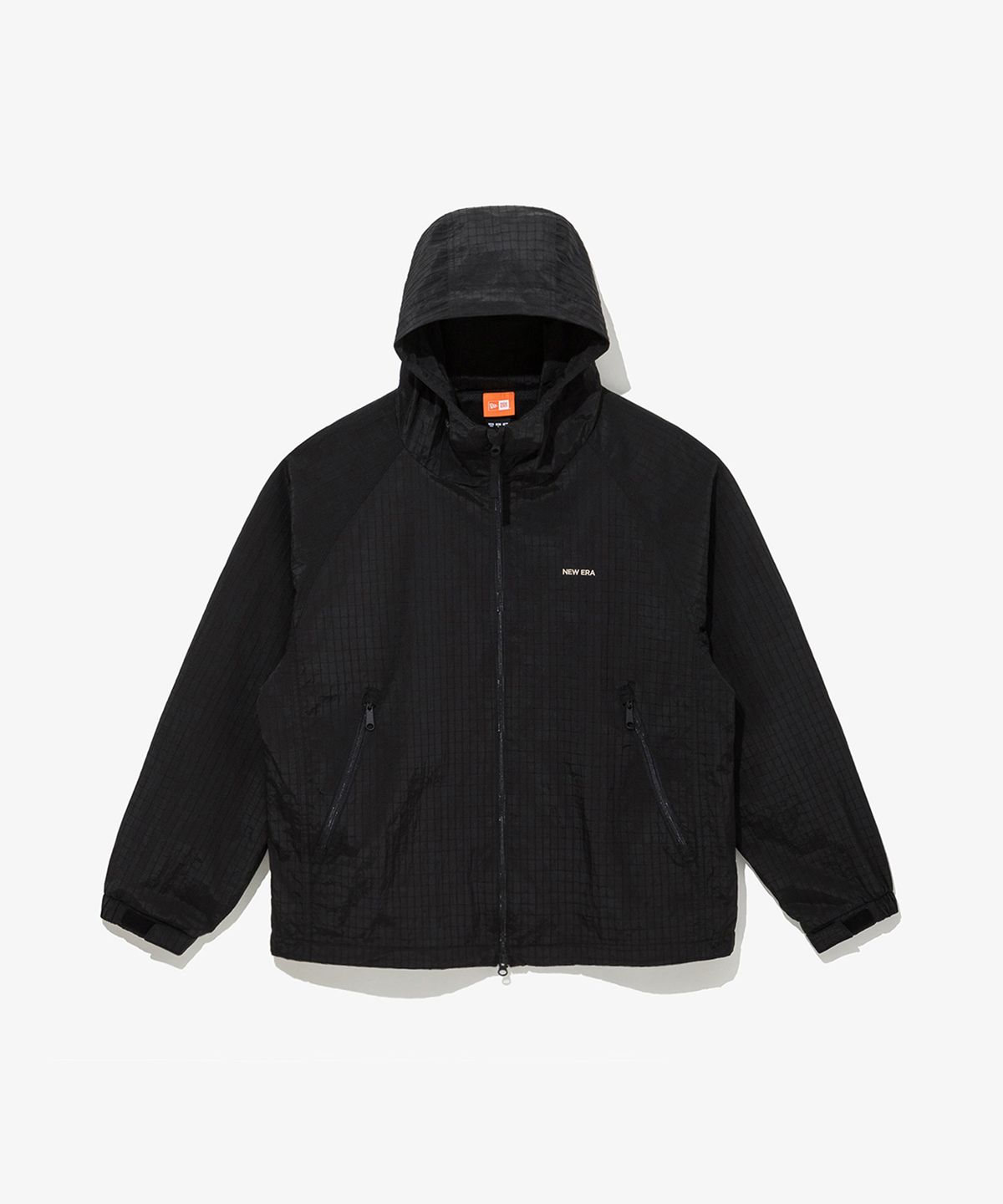 뉴에라(NEW ERA) 아웃도어 윈드 브레이커 재킷 블랙