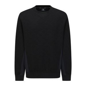 MEN FA LOGO PATTERN SWEATSHIRT_BK