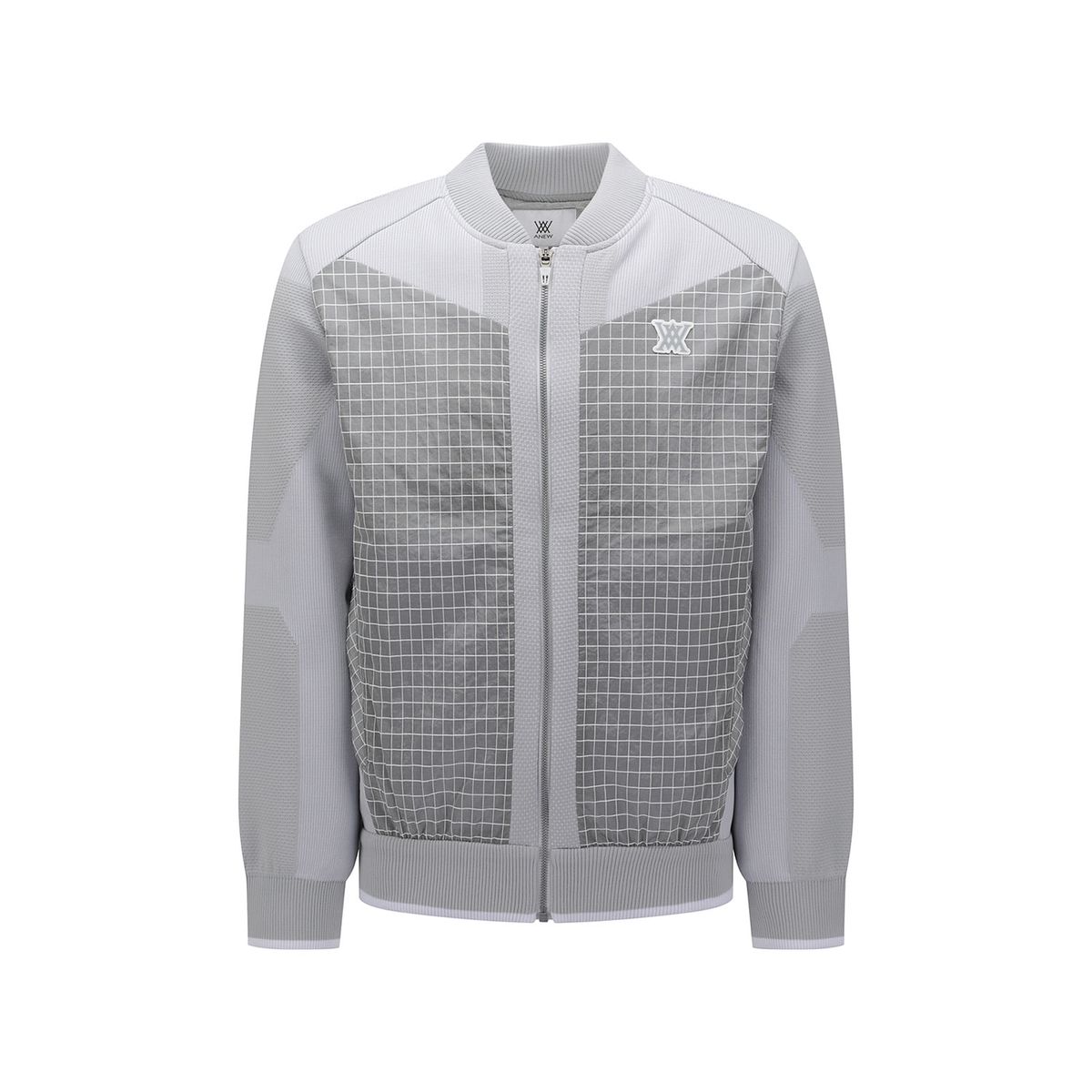 어뉴골프(ANEW GOLF) MEN FA HYBRID KNIT CARDIGAN_LG