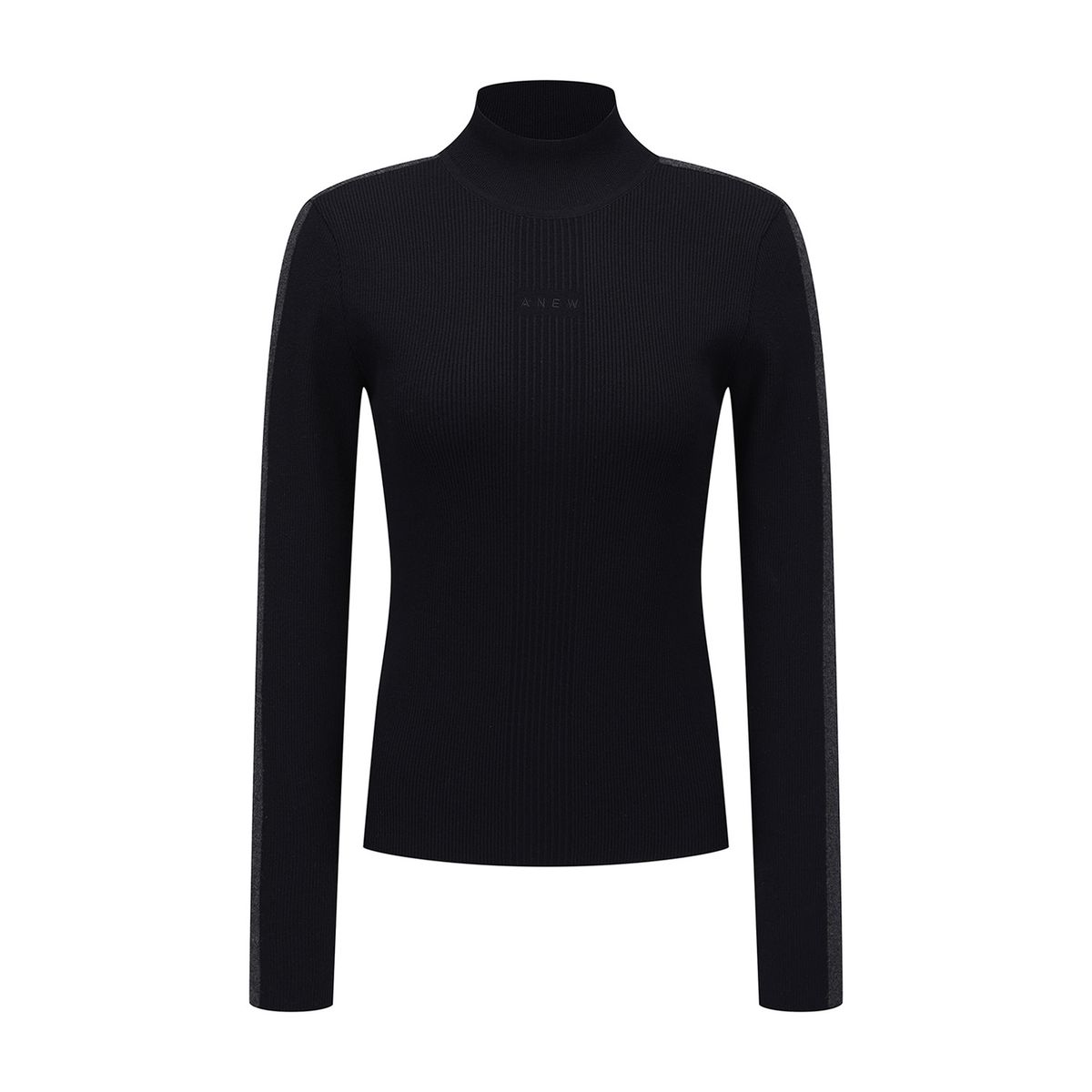 어뉴골프(ANEW GOLF) WOMEN FA MOCK NECK SWEATER_BK