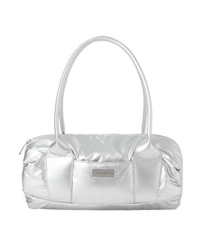 실린더 숄더백[실버]