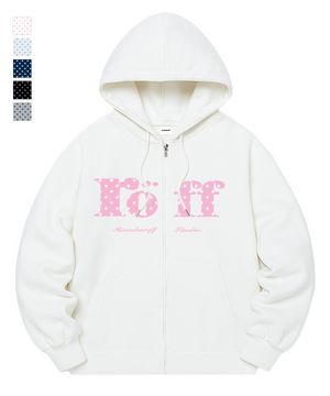 [기모선택] RÖFF TYPE PLAY SPACE STAR SEMI OVER FIT ZIP-UP (5color)