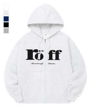 [기모선택] RÖFF TYPE PLAY SPACE SEMI OVER FIT ZIP-UP (5color)