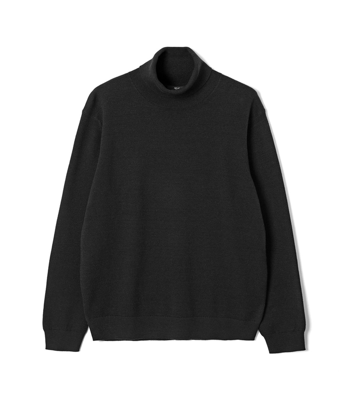 애드호크(ADHOC) 남성 베이직 터틀넥 니트 (BLACK) (HBALK91)