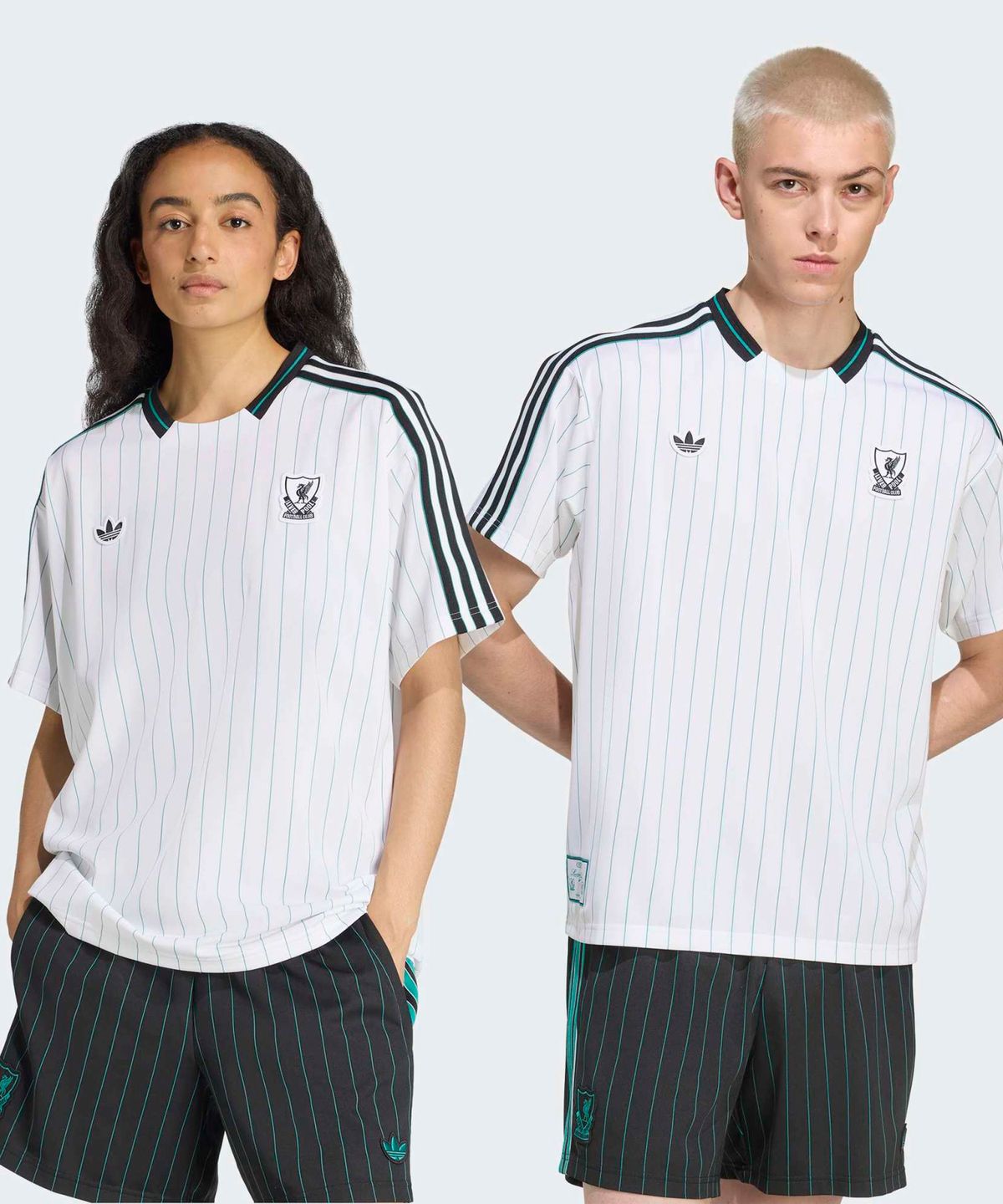 아디다스(ADIDAS) 리버풀 FC 테라스 아이콘 저지 - 화이트 / JW5466
