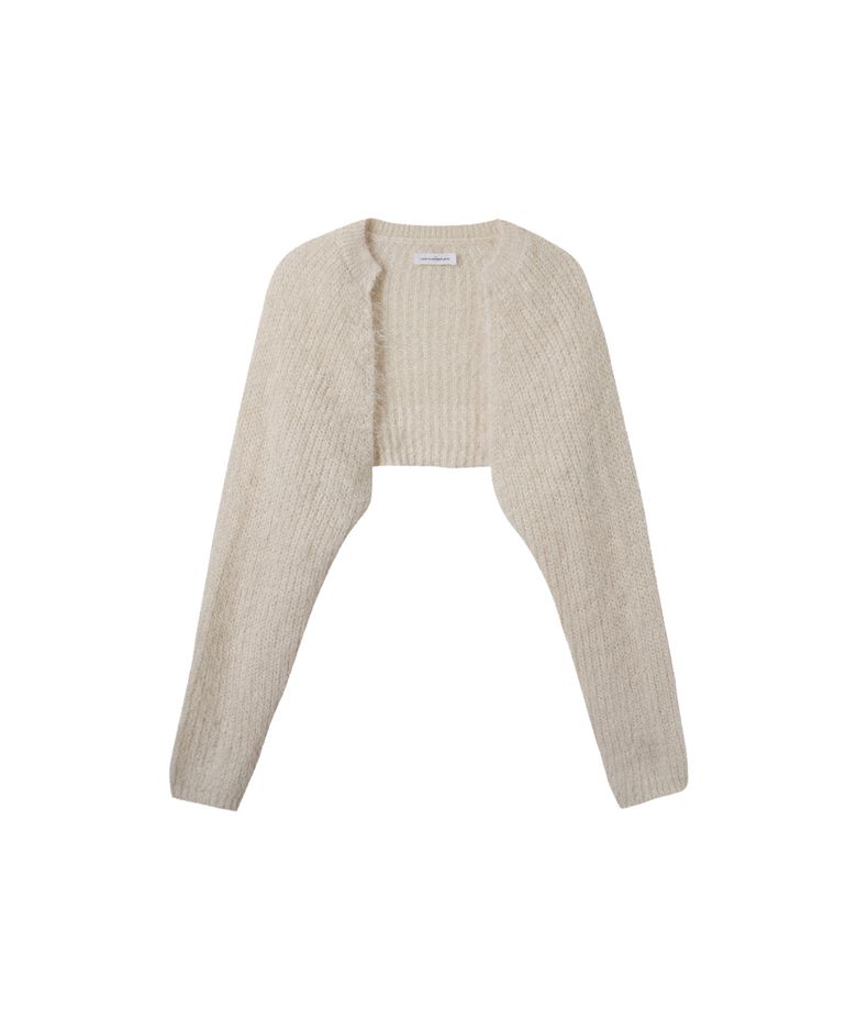 MIDNIGHT MUSE KNIT BOLERO_CREAM