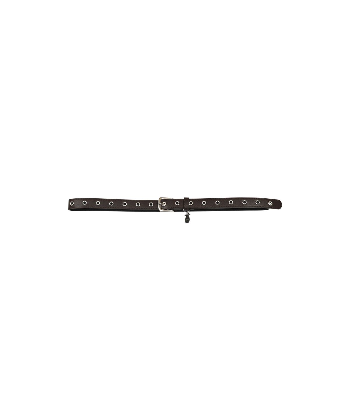 핑크파인애플(PINK PINEAPPLE) BUDDY SIMPLE EYELET BELT_BROWN