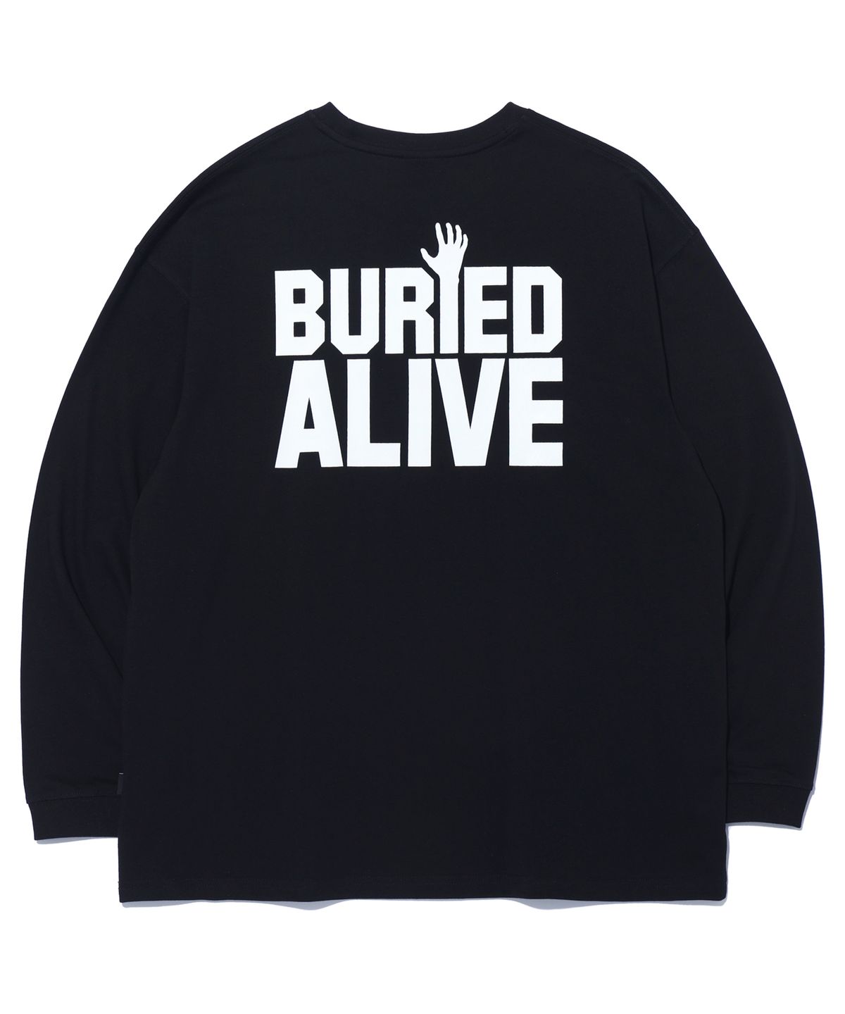 베리드얼라이브(BURIED ALIVE) BA logo long sleeve(black)