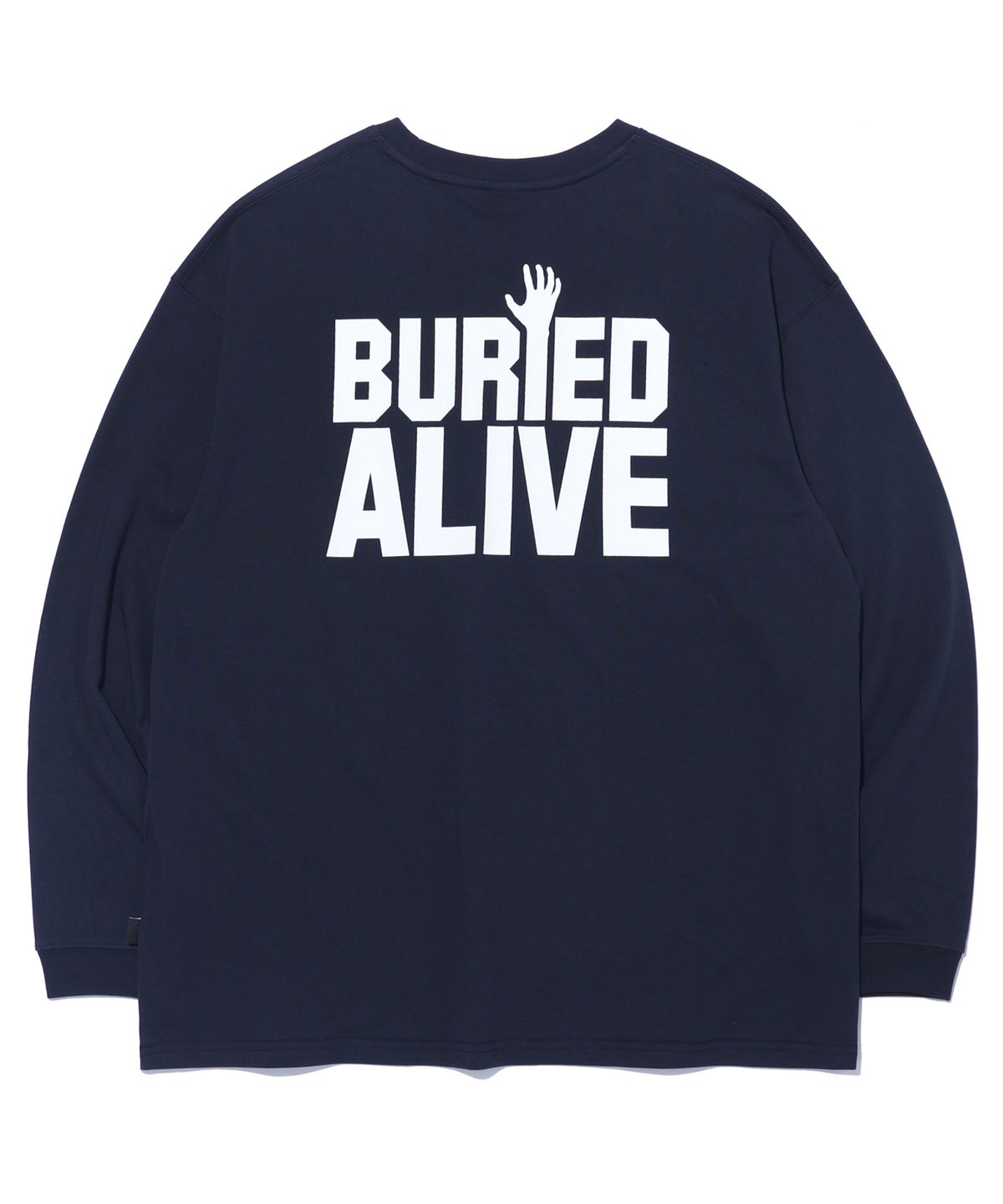베리드얼라이브(BURIED ALIVE) BA logo long sleeve(navy)