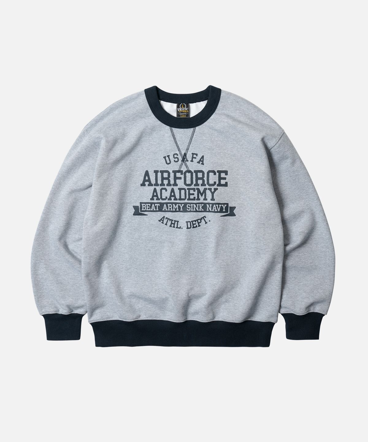 프리즘웍스(FRIZMWORKS) AIRFORCE ACADEMY SWEATSHIRT _ GRAY