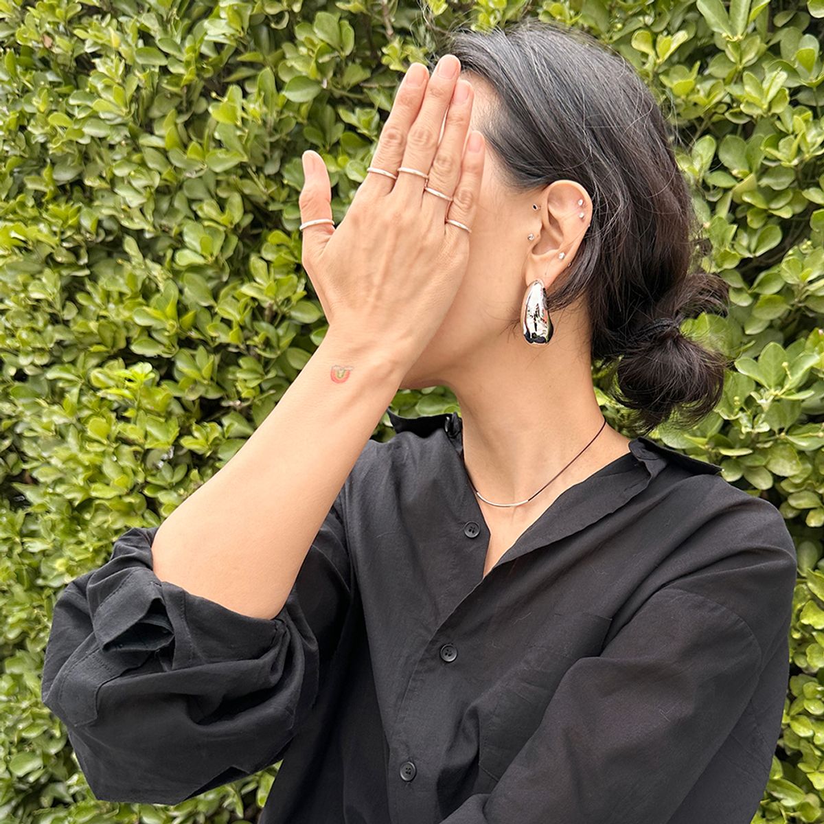 앤드씨유(AND SEE YOU) Bold Earrings-JR0200