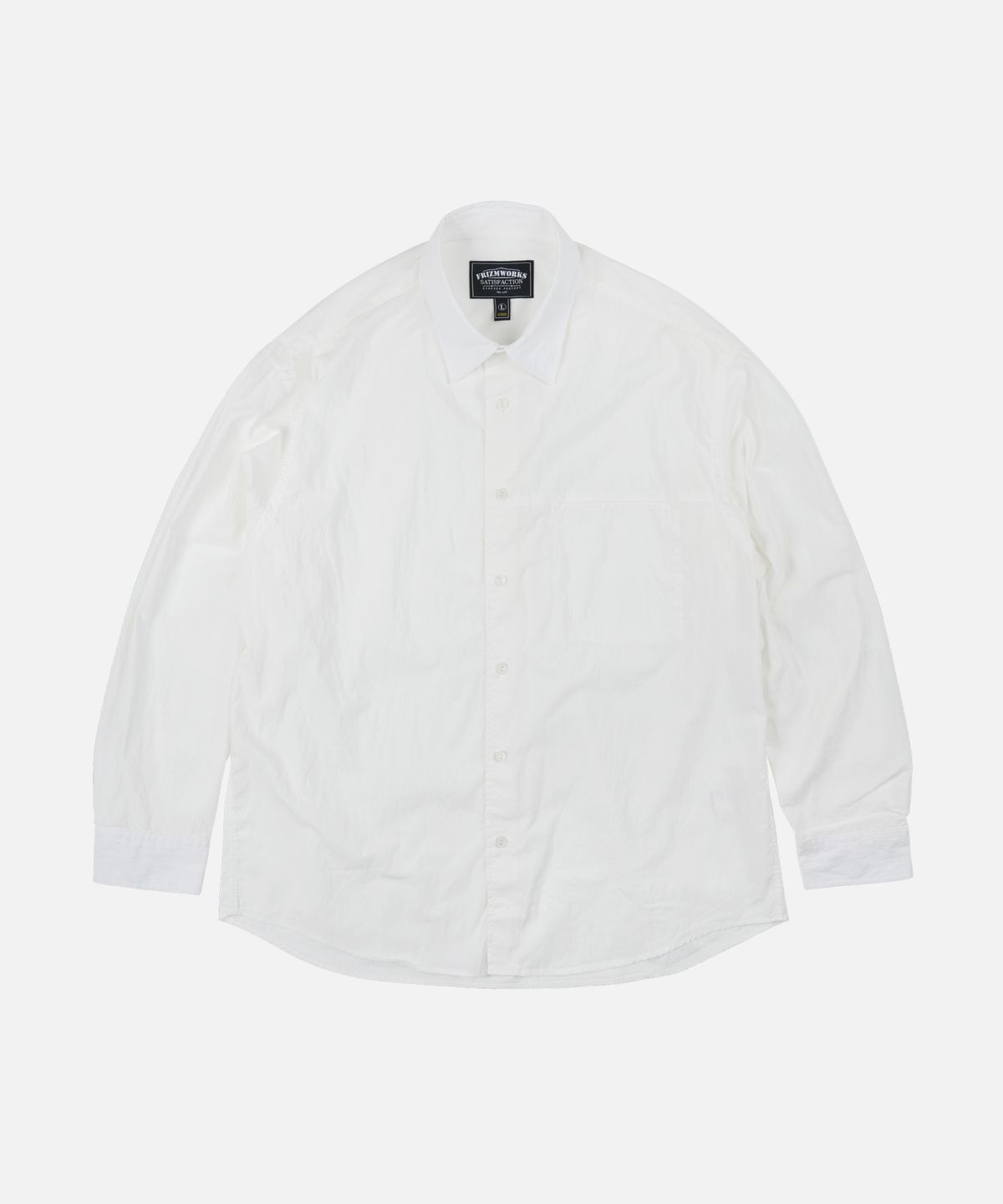 프리즘웍스(FRIZMWORKS) SOFT TOUCH RELAXED SHIRT 002 _ WHITE