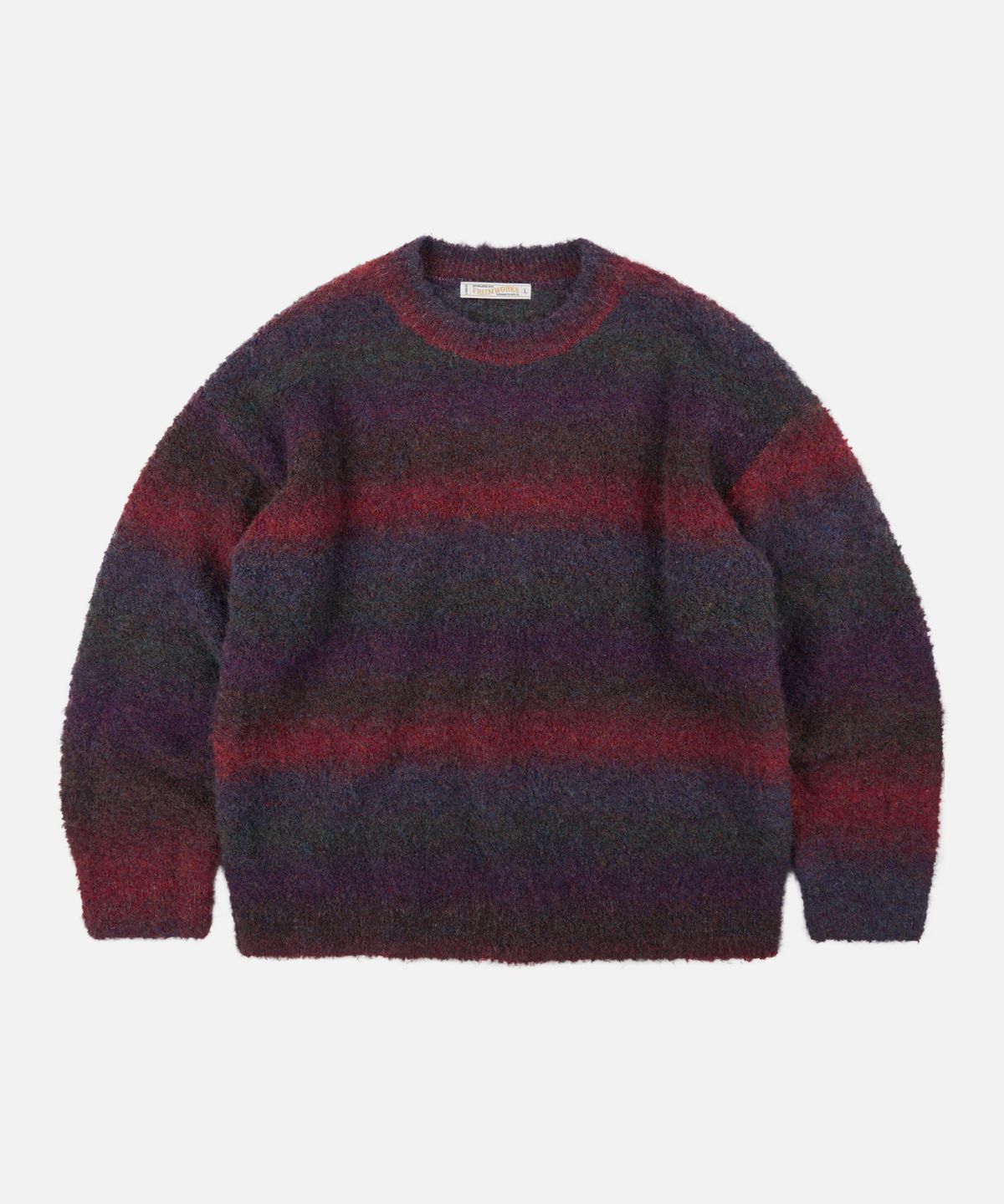 프리즘웍스(FRIZMWORKS) GRADATION BOUCLE KNIT _ PURPLE