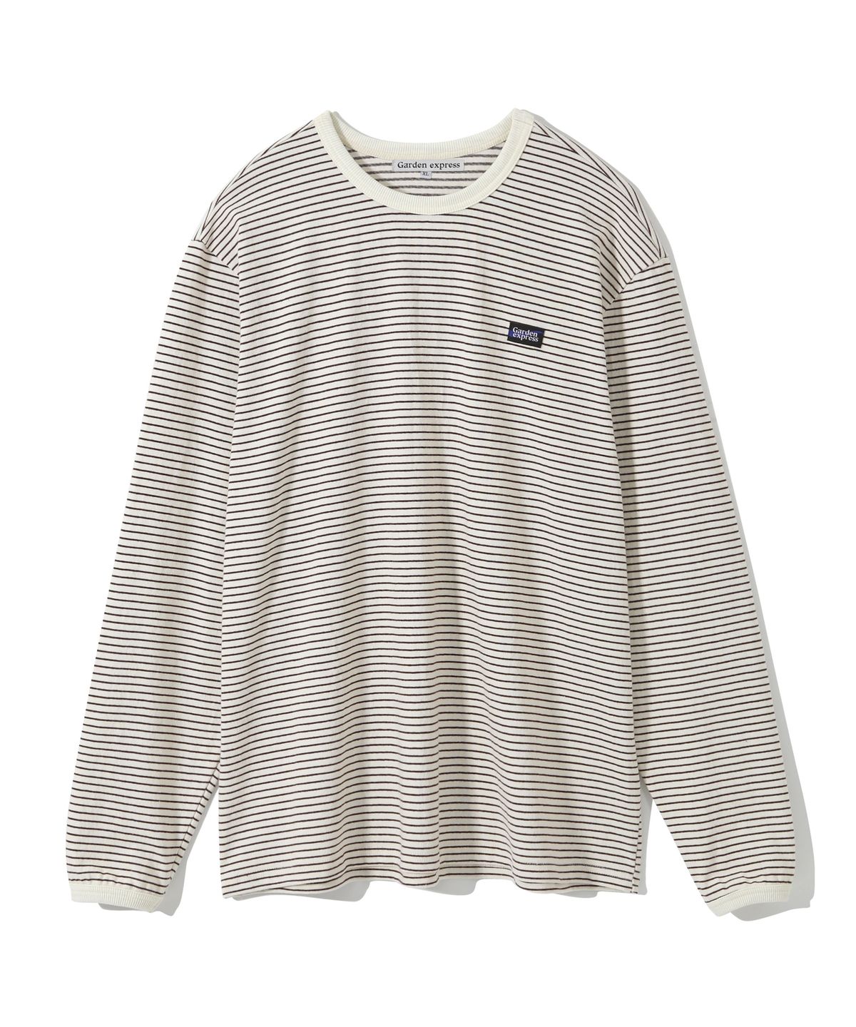 가든익스프레스(GARDEN EXPRESS) Striped Long-Sleeve Tee (ivory)