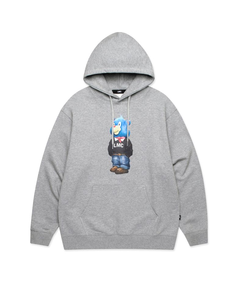 PAINTING LOSTY HOODIE heather gray