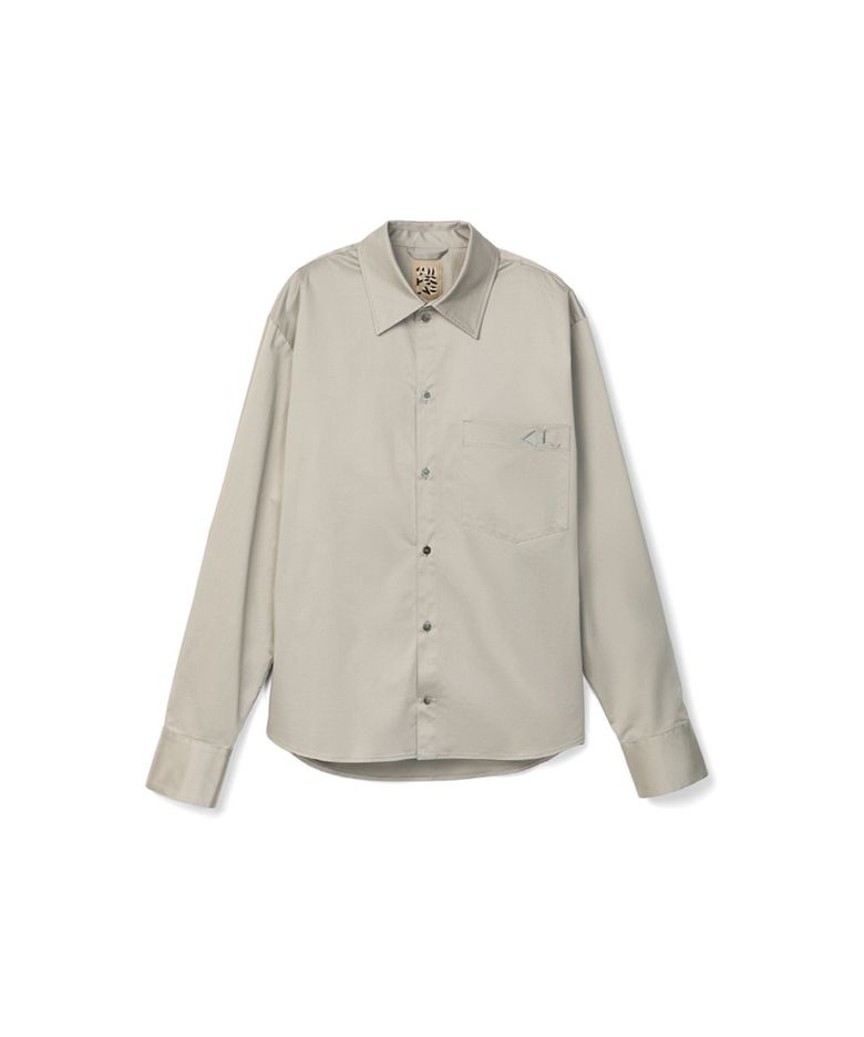 Cotton Shirt Grey
