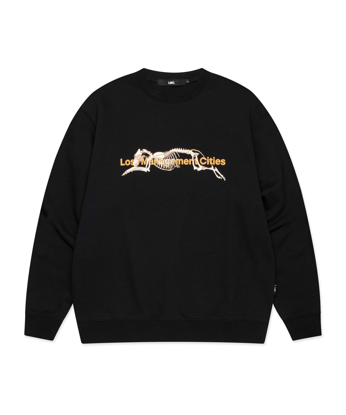엘엠씨(LMC) SKELETON DOG SWEATSHIRT black