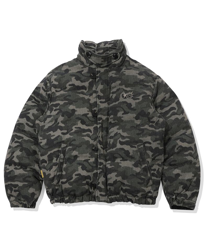 Vtg Scout Duck Down Jacket(CAMO)