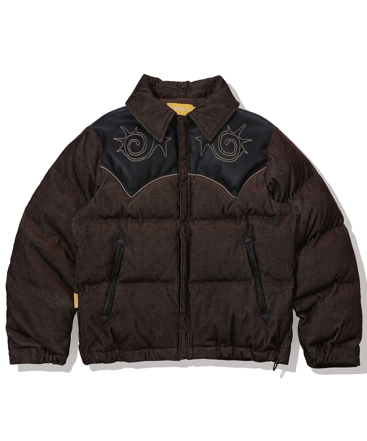 메인부스(MAINBOOTH) Woody Duck Down Jacket(BROWN)