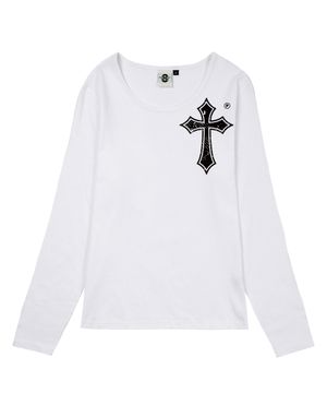 CROSS 슬림핏 롱 슬리브 4 COLORS