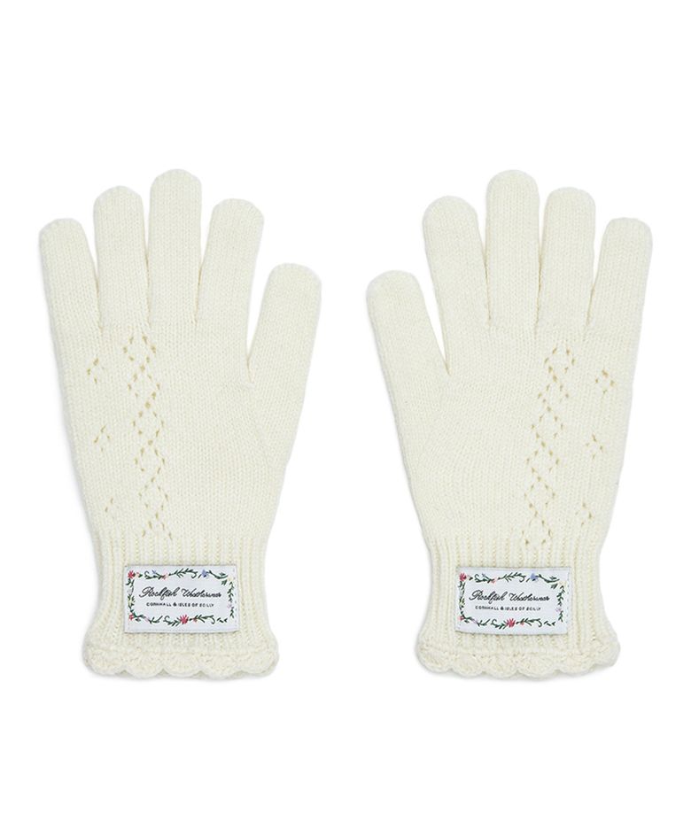 LACE KNIT GLOVES - 3 colors