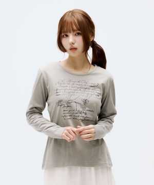 IMPULSE 슬림핏 롱 슬리브 5 COLORS