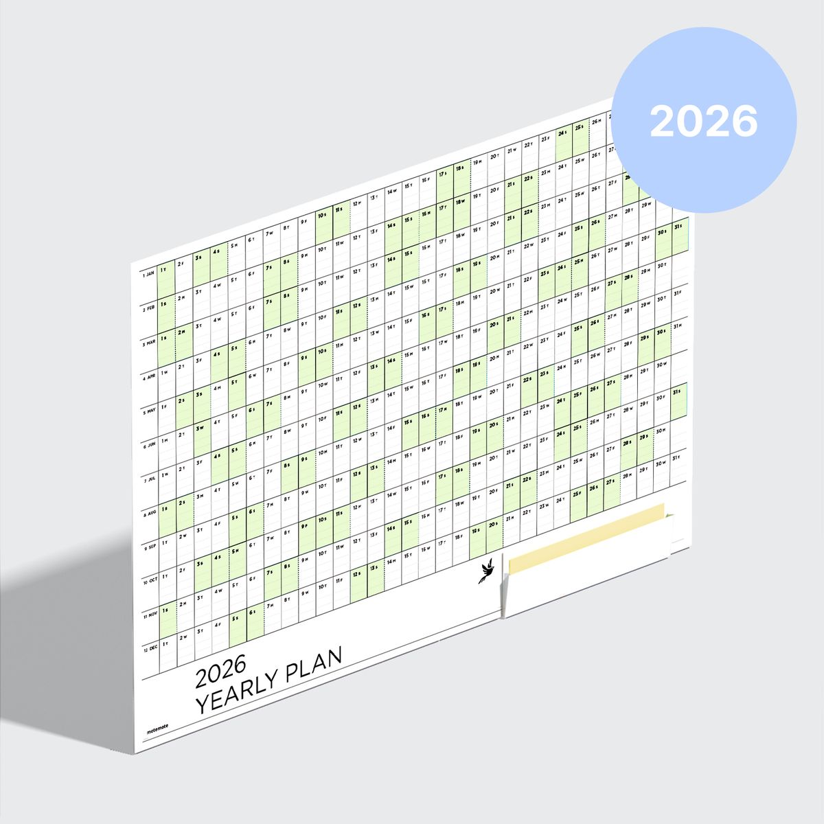 모트모트(MOTEMOTE) 2026 데이브레이커 연력포스터