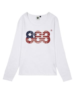 USA NUMBER.888 슬림핏 롱 슬리브 4 COLORS