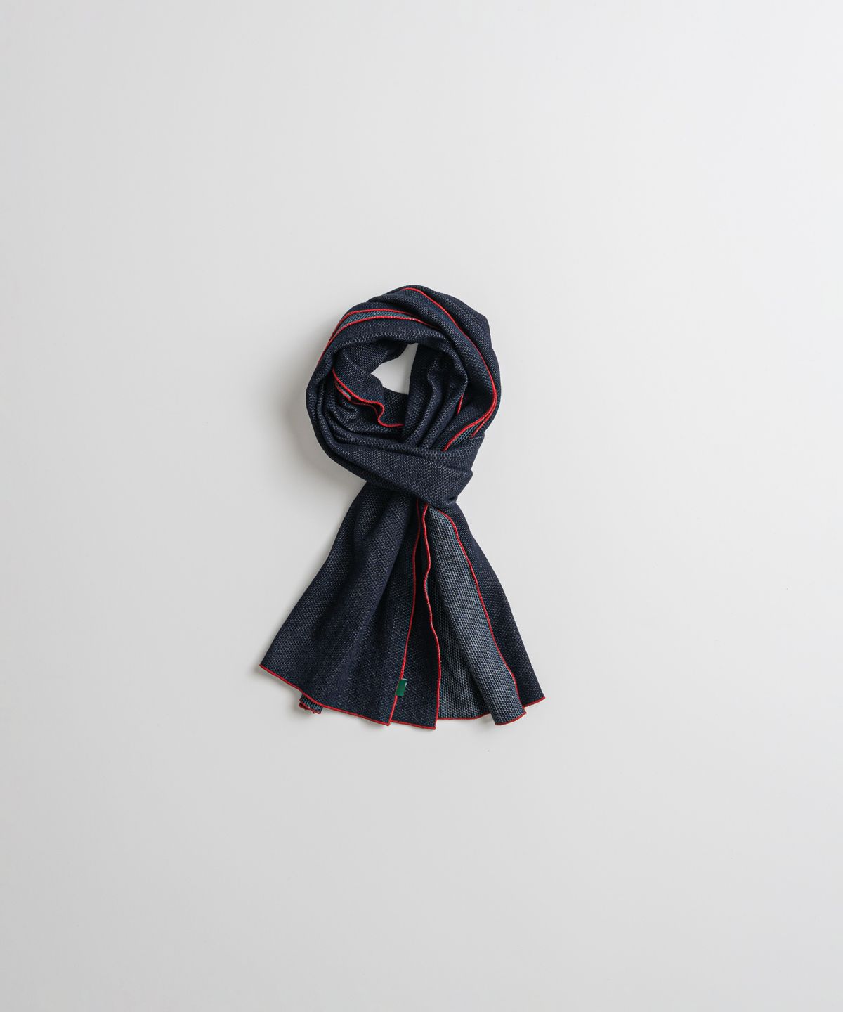 비헤비어(BEHEAVYER) WASHED COTTON MUFFLER honeycomb