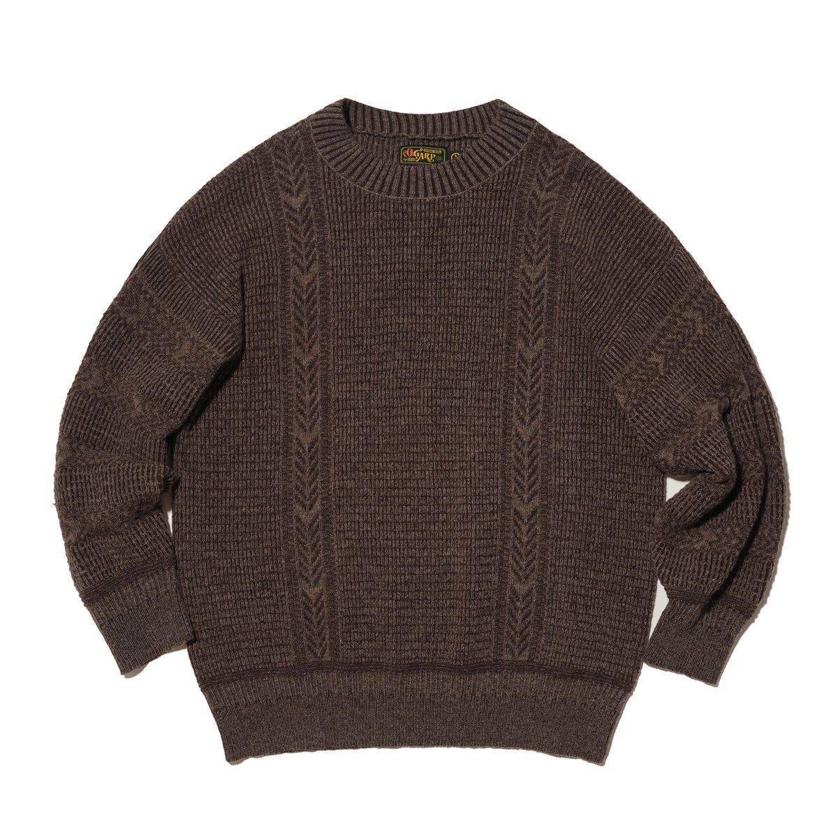오가프(OGARP) Mixpattern Pullover Knit Gray