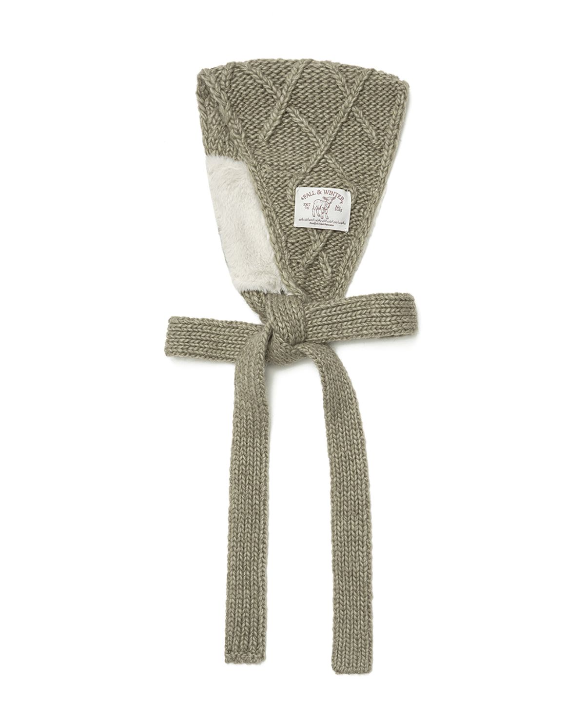 락피쉬웨더웨어(ROCKFISH WEATHERWEAR) DIAMOND CABLE EARMUFF - 4 colors
