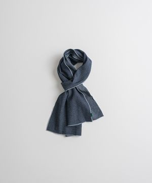 WASHED COTTON MUFFLER sashiko