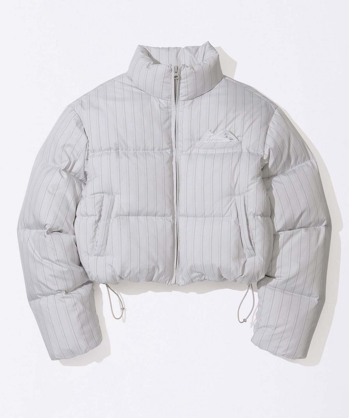 스컬프터(SCULPTOR) So Demure Cropped Puffer Down Ivory