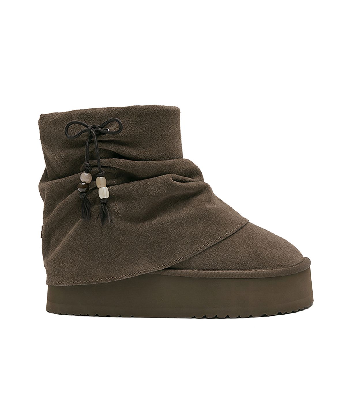 락피쉬웨더웨어(ROCKFISH WEATHERWEAR) GATHERED MAXI FOLDED BOOTS SHORT - 2 colors