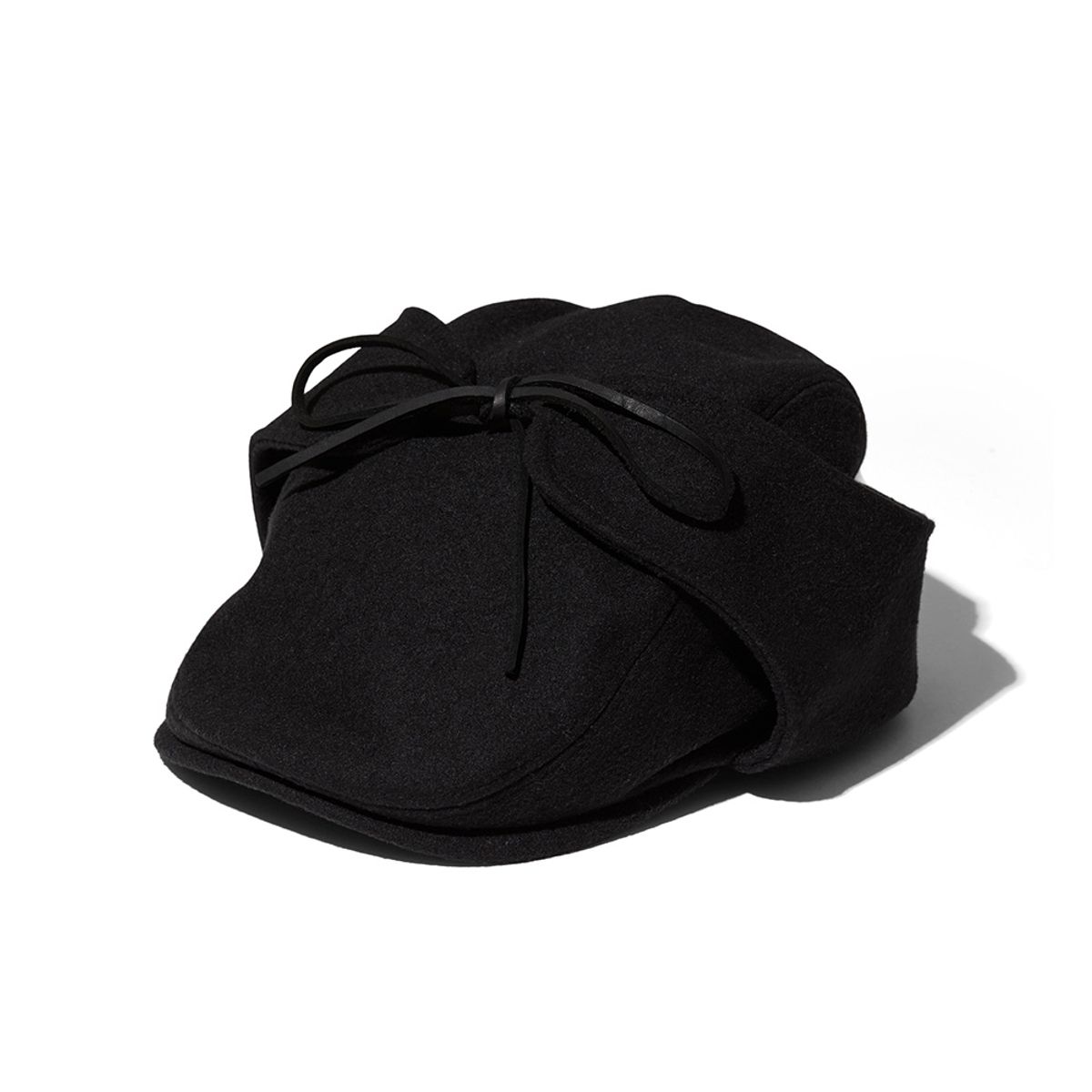 오가프(OGARP) Woolmelton Earflap Hunting Cap Black