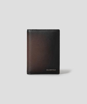 그라데이션 카드지갑 - 브라운