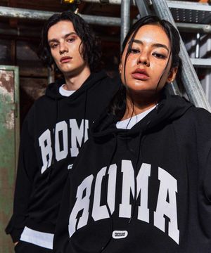 레트로 시티 후드 로마 블랙 GA5714 BK