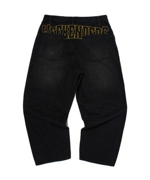 COWBOY DENIM PANTS (BLACK)